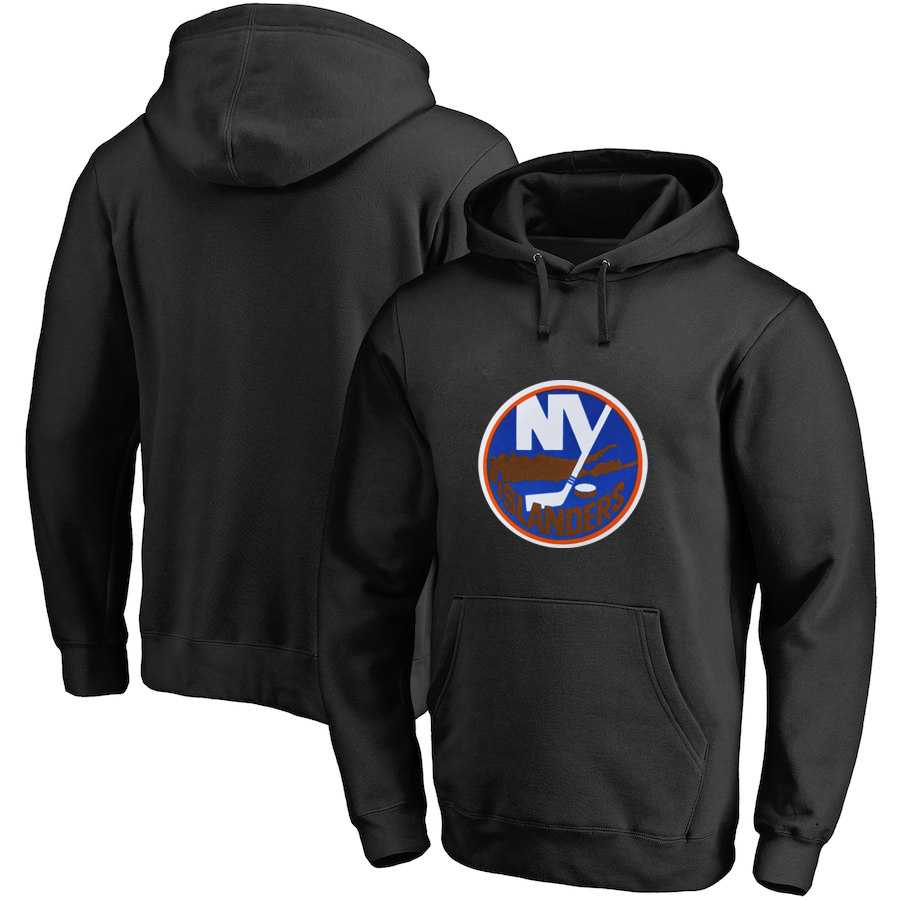 Men's Customized New York Islanders Black All Stitched Pullover Hoodie,We sell and wholesale Men's Customized New York Islanders Black All Stitched Pullover Hoodie on line form chian!